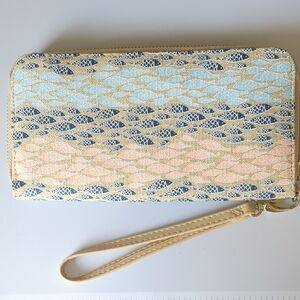 Target Pastel Patterned Wristlet Clutch